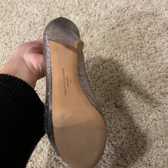 Alexander Wang Peep Toe Multi Glitter Heels - Picture 5 of 5